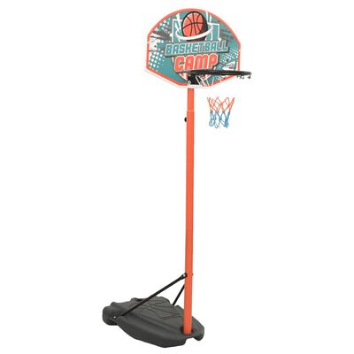 vidaXL Ensemble de basket portable réglable 180-230 cm