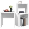 vidaXL Tables basses gigognes 3 pcs blanc bois d'ingénierie