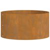 vidaXL Cache-pot de jardin Marron 40 x 40 x 20 cm
