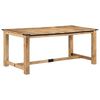 vidaXL Table &agrave; d&icirc;ner 180x90x75 cm bois de manguier massif