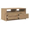 vidaXL Table basse Ch&ecirc;ne artisan 90 x 50 x 45 cm Bois d'ing&eacute;nierie