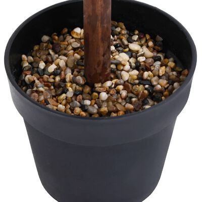 vidaXL Plante de buis artificiel avec pot Forme de boule Vert 71 cm