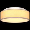 vidaXL Lampe de plafond Taupe 38 x 38 x 13,5 cm tissu