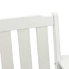 vidaXL Chaise de jardin. 2 pcs Blanc 65,5 x 59 x 88cm HDPE