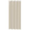 vidaXL Rideau en Voile 2 pcs Couleur sable 245 x 140 cm Polyester