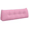 vidaXL Coussin de Dos Rose 140 x 24 x 50 cm tissu