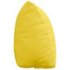 vidaXL Coussin de Dos Jaune clair 60 x 20 x 50 cm tissu