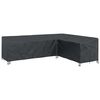 vidaXL Housse pour meubles 286 x 222 x 80 cm Tissu Oxford 210D Forme L