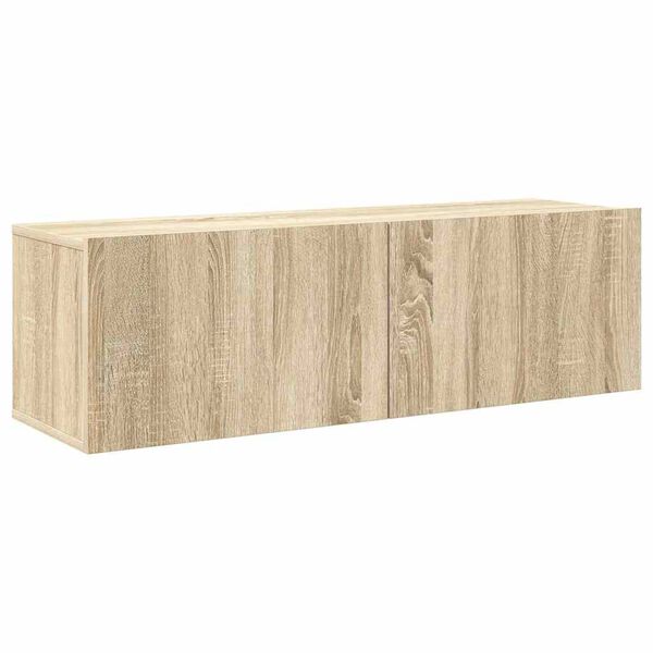 vidaXL Ensemble de meubles TV 8 pcs Ch&ecirc;ne sonoma Bois d'ing&eacute;nierie