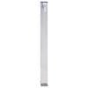 vidaXL Colonne &agrave; eau de jardin 60 cm acier inoxydable carr&eacute;