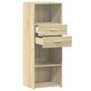 vidaXL Buffet haut ch&ecirc;ne sonoma 45x42,5x124 cm bois d'ing&eacute;nierie