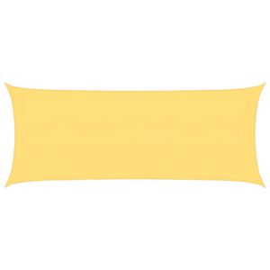 vidaXL Voile d'ombrage 160 g/m&sup2; Beige 2x5 m PEHD