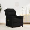 vidaXL Fauteuil de massage Noir Velours