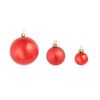 Boules de Noël 100 pcs Rouge/Doré/Vert