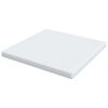 vidaXL Matelas Blanc 200 x 200 cm Mousse à mémoire de gel