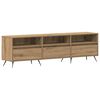vidaXL Meuble TV ch&ecirc;ne artisanal 150 x 30 x 44,5 cm Bois d'ing&eacute;nierie