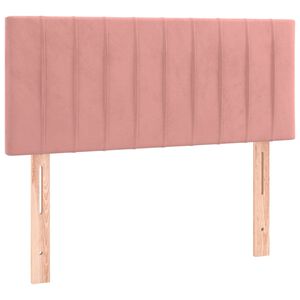 vidaXL T&ecirc;te de lit Rose 80x5x78/88 cm Velours