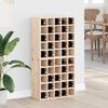 vidaXL &Eacute;tag&egrave;re &agrave; vin 2 pcs Naturel 56 x 25 x 56 cm Pin massif