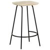 vidaXL Tabourets de bar lot de 4 bois de manguier massif