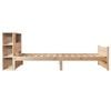 vidaXL Lit biblioth&egrave;que sans matelas 75x190 cm bois de pin massif