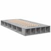 vidaXL Cadre de lit sans matelas sonoma gris 90x200 cm