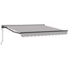 vidaXL Cadre d'auvent Gris clair 300 x 250 cm