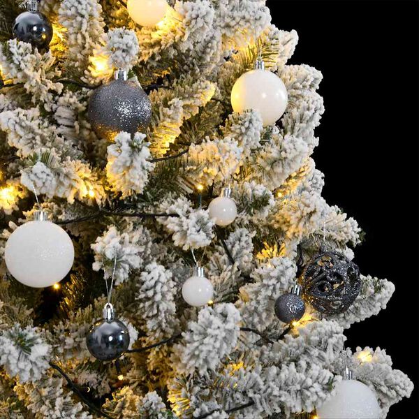 vidaXL Sapin de No&euml;l artificiel articul&eacute; 300 LED et boules 270 cm