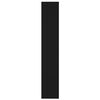 vidaXL Bibliothèque/Séparateur de pièce Noir 100x30x166 cm