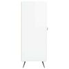 vidaXL Buffet Blanc brillant 69,5x34x90 cm Bois d'ingénierie