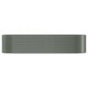 vidaXL Lit sur&eacute;lev&eacute; de jardin Acier galvanis&eacute; 322x100x68cm gris