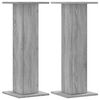 vidaXL Supports pour plantes 2 pcs sonoma gris bois d'ing&eacute;nierie