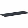 vidaXL Appui de fen&ecirc;tre Anthracite avec grain de bois PVC