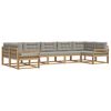 vidaXL Ensemble de canap&eacute;s d'ext&eacute;rieur 7 pc 7 place