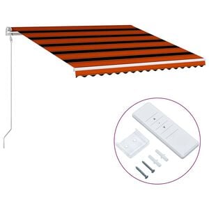vidaXL Store banne &eacute;lectrique avec LED et capteur 6 x 3 m