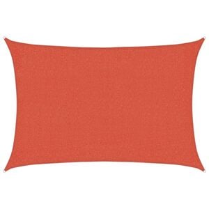 vidaXL Voile d'ombrage 160 g/m&sup2; Terre cuite 2x2,5 m PEHD