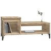 vidaXL Table basse Ch&ecirc;ne sonoma 100x50x45 cm Bois d'ing&eacute;nierie