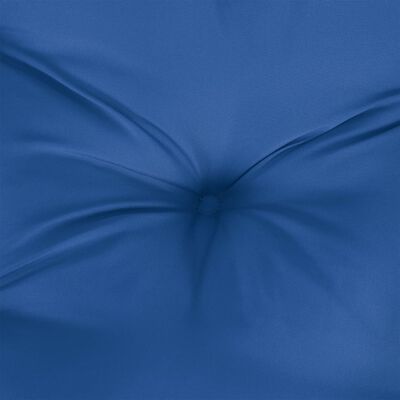 vidaXL Coussins de chaise 2 pcs bleu 50x50x7 cm tissu oxford
