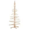 vidaXL Arbre de No&euml;l en bois pour d&eacute;coration 180 cm bois massif de pin