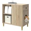 vidaXL Maison pour chat Sonoma 72 x 42.5 x 70 cm Bois d'ing&eacute;nierie