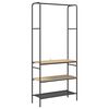 vidaXL Porte-v&ecirc;tements Ch&ecirc;ne Sonoma 77 x 30 x 171 cm Bois d'ing&eacute;nierie