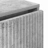 vidaXL Buffet Gris b&eacute;ton 79,5 x 33 x 82 cm Bois d'ing&eacute;nierie