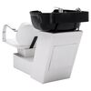 vidaXL Unit&eacute; de rin&ccedil;age de shampoing avec chaise de salon Similicuir