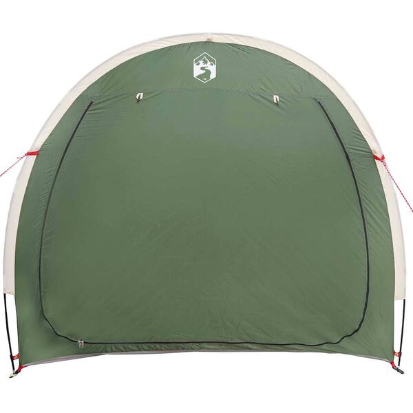 vidaXL Tente de rangement pour vélos avec toit Vert 210 x 90 x 174 cm