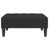 vidaXL Repose-pied Noir 78x56x32 cm Velours