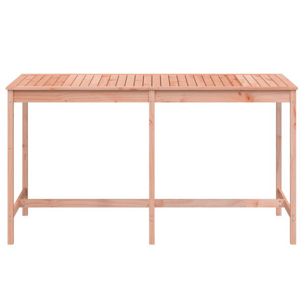 vidaXL Table de jardin 203,5x90x110 cm bois massif de douglas