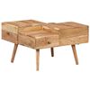 vidaXL Table basse 70x60x42 cm Bois solide d'acacia