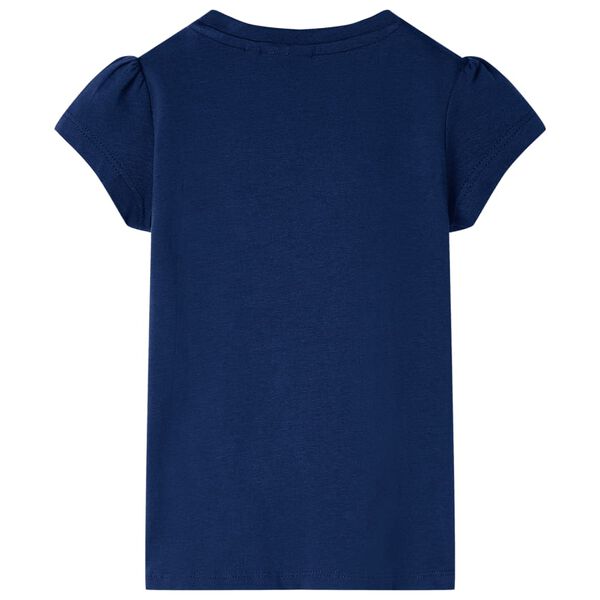 T-shirt pour enfants bleu marine 104