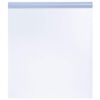 vidaXL Window Film Gris d&eacute;poli 23.6 x 196.9 in PVC