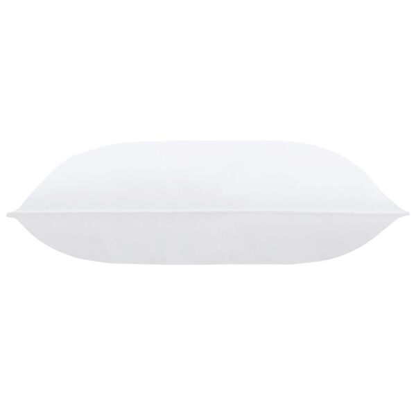 vidaXL Garnitures de coussin 2 pcs 45x45 cm Blanc