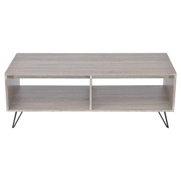 vidaXL Armoire TV / Table basse 110x50x40 cm gris